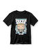 Kids' T-shirt Black Justin Bieber Pop