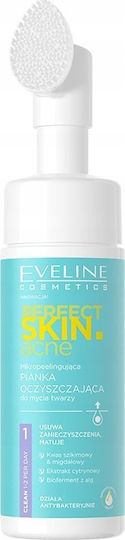Eveline Perfect Skin Acne Αφρός Καθαρισμού Προσώπου για Έλεγχο λιπαρότητας & Κατά των ατελειών 150ml