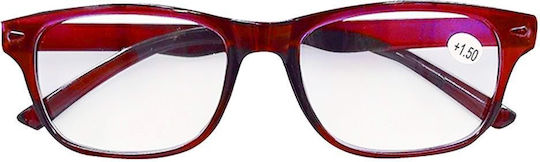 HOMie Reading Glasses +2.00 in Red color 13984