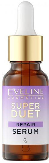 Eveline Super Duet Ενυδατικό & Αντιγηραντικό Serum Προσώπου & Ματιών με Ρετινόλη για Λάμψη & Αναζωογόνηση 18ml
