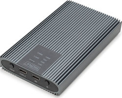 Digitus Carcasă pentru unitate de hard disk M.2 SATA III NVME cu conexiune USB 3.2