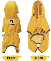 Waterproof Yellow Dog Coat
