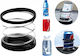 Car Cup Holder 1 Slot Adhesive Tape Black