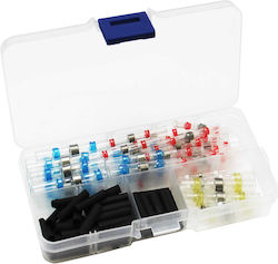 Quick Connector Set Solder + Heat Shrink Tubing E5897