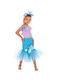 Kids Carnival Costume Sparkling Mermaid