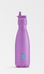 Kids Water Bottle Purple 350ml