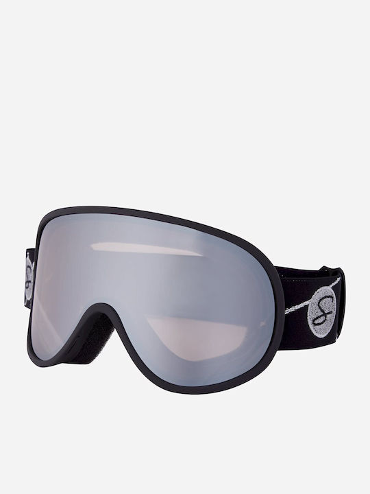 Mc Kinley Safine Ski & Snowboard Goggles Kids Black with Lens in Black Color