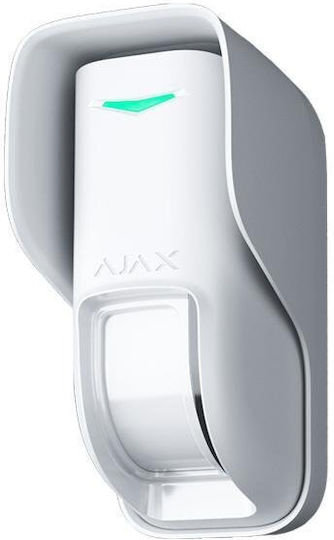 Ajax Systems Curtain Outdoor PET Ασύρματος RF Αισθητήρας Κίνησης Κουρτίνας Μικροκυμάτων & Υπερύθρων 8° Εμβέλειας 12m με Antimasking