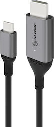 Alogic ULCHD01-SGR USB-C Male to HDMI Female Alogic ULCHD01-SGR USB-C Male to HDMI Female