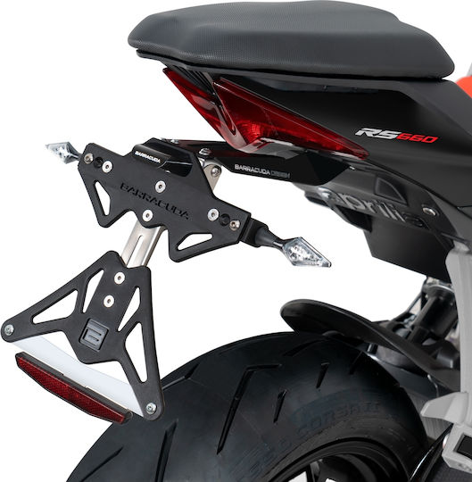 Αναδιπλούμενη Βάση Πινακίδας Barracuda Για Aprilia Rs 660 2021-2023