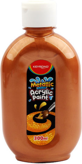 Keyroad Acrylic Paint 300ml Metallic Copper Kr972195
