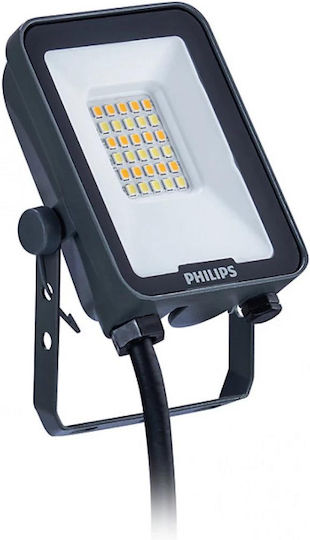 Philips Водоустойчив LED прожектор 10W Регулируемо бяло IP65
