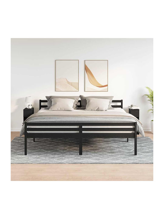 Комоди Дървени Black oak 2бр 20x36x60см