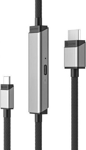 Alogic HDMI 2.0 Geflochten Kabel HDMI-Buchse - HDMI-Buchse 2m Gray