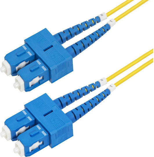 StarTech Optical Audio Cable TOS male - TOS male Μαύρο 2m (SMDOS2SCSC2M)