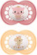 Mam Original Orthodontic Pacifiers Rubber Pink-...