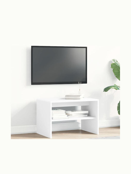 Έπιπλο Τηλεόρασης Λευκό Μ60xΠ40xΥ40cm