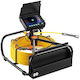 Professional Endoscope Inspection Camera 4.3” Color Monitor 30 M Length Ip68 6 X Led 3x Zoom Battery Working Time 6-8 H