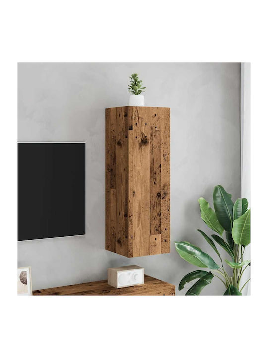 Hanging Living Room Cabinet made of Particle Bo...