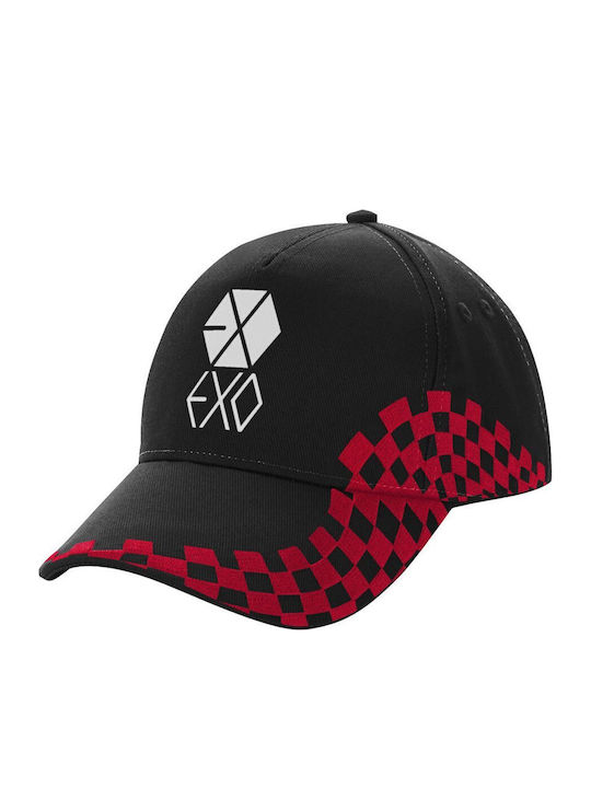 Șapcă Exo Band Korea Ultimate Black Red Racing ...