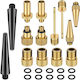24-piece Vulcanizing Set Bicycles Inflatable Toys Zola Made Metal Plastic Dv Sv Av Sv Valve