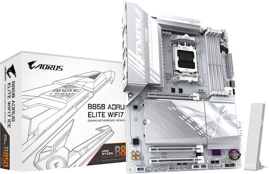 Gigabyte B850 AORUS ELITE WIFI7 ICE Motherboard ATX με AMD AM5 Socket