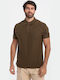 JHK Men's Short Sleeve Promotional T-Shirt Khaki