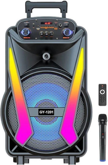 Karaoke Speaker with Wireless Microphone and Lighting Effects GY-1201 116213 Multicolour
