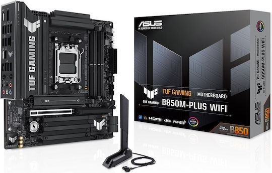 Asus TUF GAMING B850M-PLUS WIFI Mainboard Micro ATX mit AMD AM5 Sockel