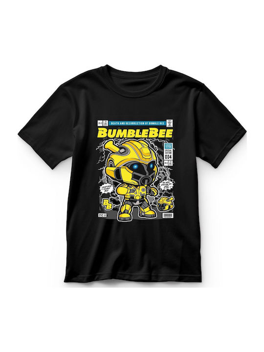 Παιδικό T-shirt Black Bumble Bee