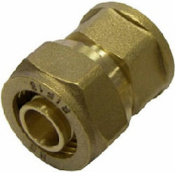 Viega Male Compression Tube Fitting Brass 1/2" 15mm 007-002-030
