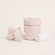 Handgefertigtes Zylinder-Ölset Mädchen Pink Gold Lurex 337106 Ntampoudis Ntm-337106
