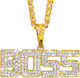 Me Strass Carnival Necklace Gold