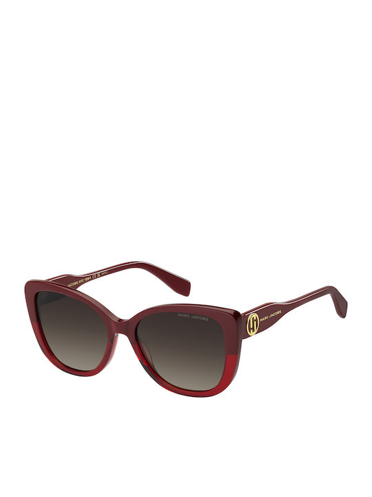 Marc Jacobs Women's Sunglasses with Burgundy Pl...