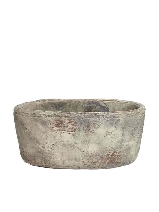 Marhome Саксия Бетон Сив 25x25x11εκ.