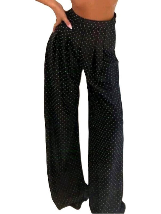 Damen Hochbund Pantaloona mit Gummiband Schwarze
