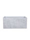Marhome Blumenkasten Beton Weiß 100x47x47cm.