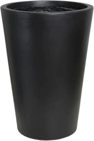Harmony Pot Ceramic Black 40.5x40.5x61cm.