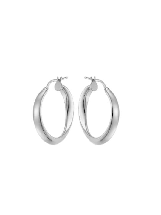 Vogue Earrings Hoops made of Silver