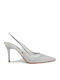 Heels with Silver Stiletto Heel