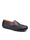 Men's Leather Moccasins Black