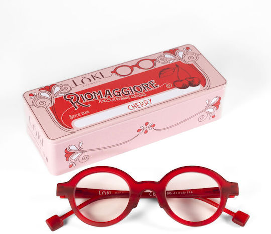 Loki Riomaggiore Lesebrille +1.00 Cherry 44368