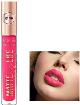 Fashion Make Up Matte My Life Lip Gloss No04 Hot Pink 4ml