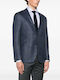 Men's Winter Suit Jacket Blue