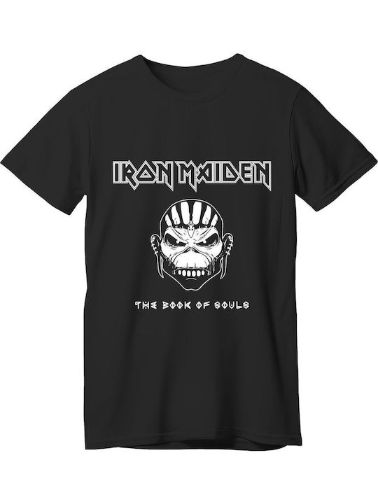 T-shirt Iron Maiden Book Souls Rock Avenue Black