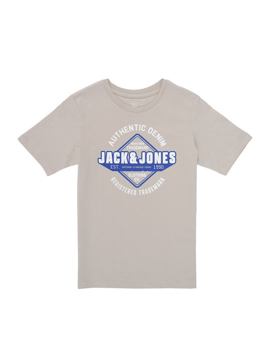 Jack & Jones Παιδικό T-shirt Μπεζ
