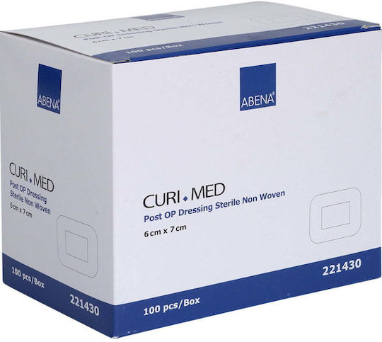 Abena Curi Med Adhesive Sterile Gauze 6x7cm 1 piece