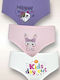 IDER Set Kinder-Slips Lavender-white-pink 3Stück