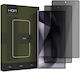 Hofi Anti Spy Glass Pro+ Privatsphäre Gehärtetes Glas Schwarz (Galaxy S25 Ultra,Samsung S25 Ultra)