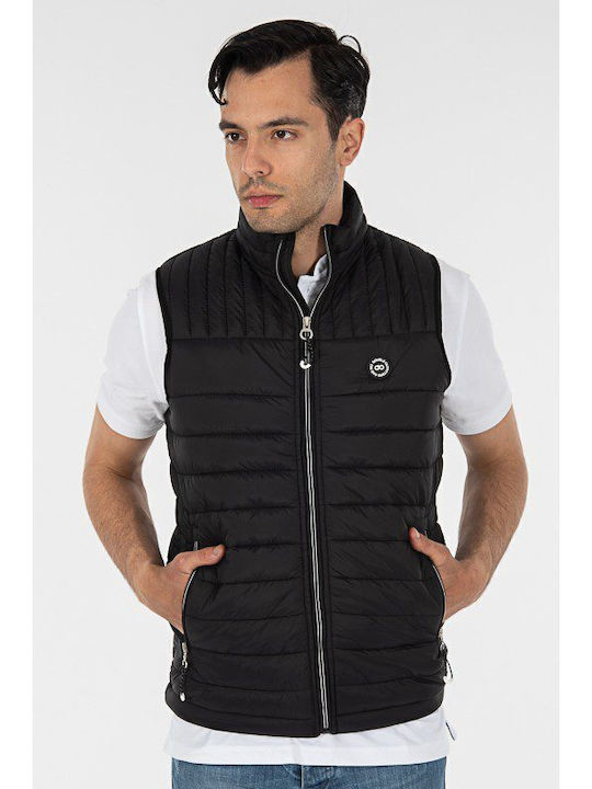 Double Sleeveless Jacket Black